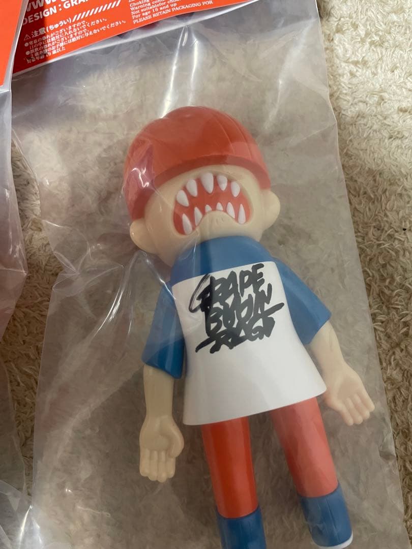 GRAPE BRAIN のりくん&にぎるちゃんセット 222 直筆サイン