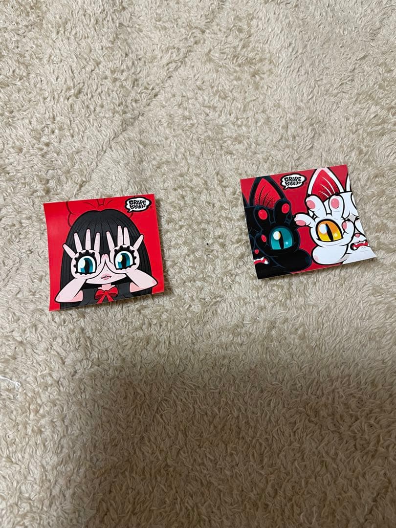 GRAPE BRAIN のりくん&にぎるちゃんセット 222 直筆サイン