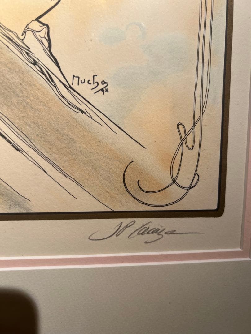 Alphonse Mucha 《dance》　希少　美品