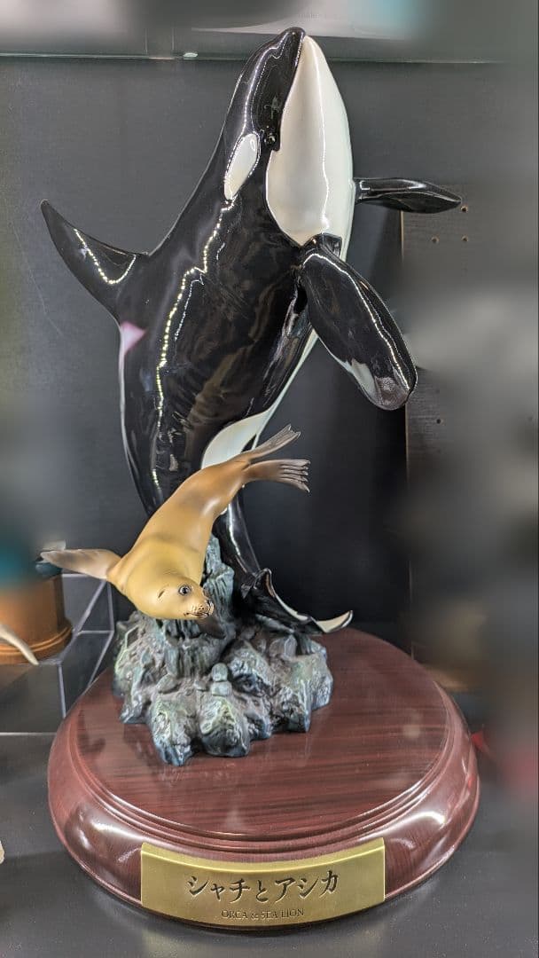 海洋堂 NATURE TALES シャチとアシカ