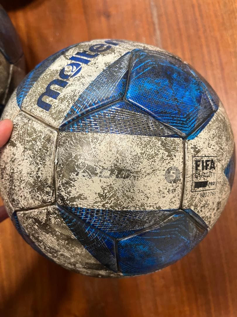 FIFA認証 モルテンサッカーボール　3球セット　5号球