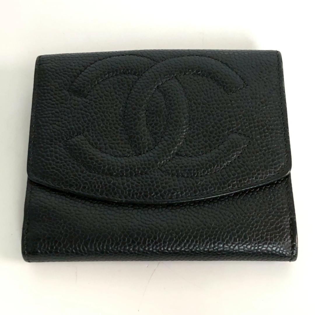 CHANEL シャネル ココマーク 財布 ブラック レディース ブランド