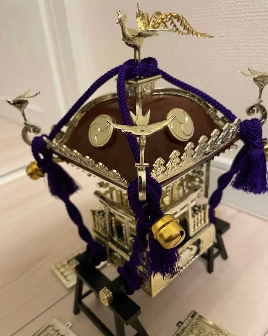 神輿プラモデル完成品 置物