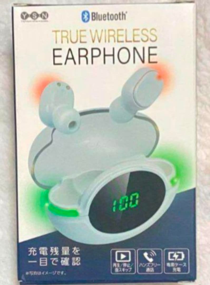ワイヤレスイヤホン　TRUE WIRELESS EARPHONE
