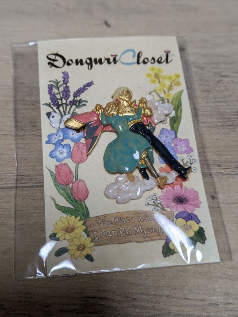 未開封 Donguri closet ハウルの動く城 ブローチ 空中散歩 ジブリ