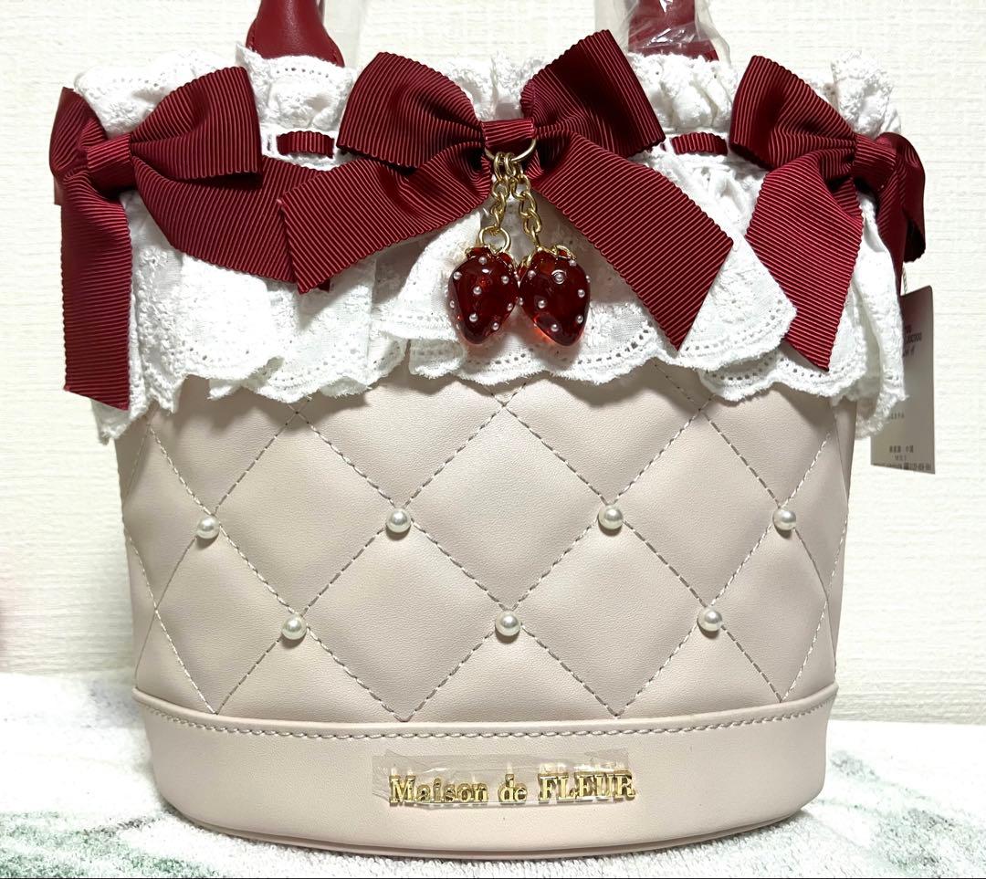 メゾンドフルール　ガトーフレーズ 2wayバッグ　ピンク