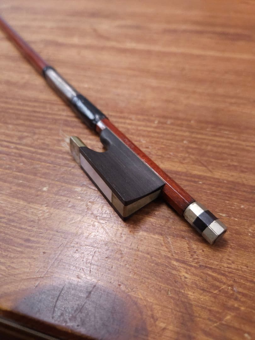 バイオリン 弓 T.SUGITO 杉藤 全長74㎝ 音楽/弦楽器