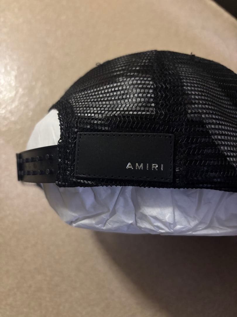 【値下げ可能!】新品未使用 AMIRI メッシュ キャップ 確実正規品