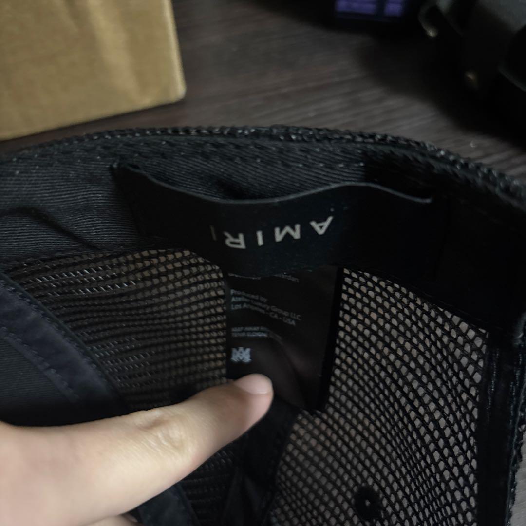 【値下げ可能!】新品未使用 AMIRI メッシュ キャップ 確実正規品