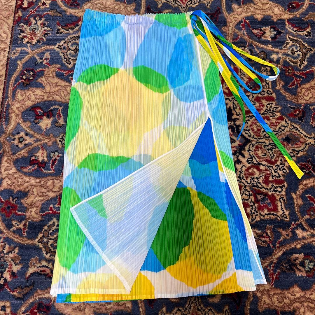 PLEATS PLEASE ISSEY MIYAKE 水玉二重重ねスカート