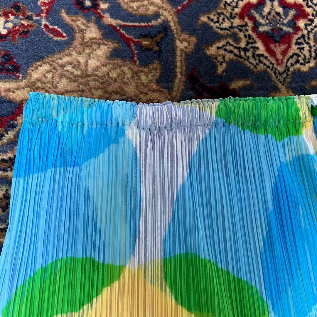 PLEATS PLEASE ISSEY MIYAKE 水玉二重重ねスカート