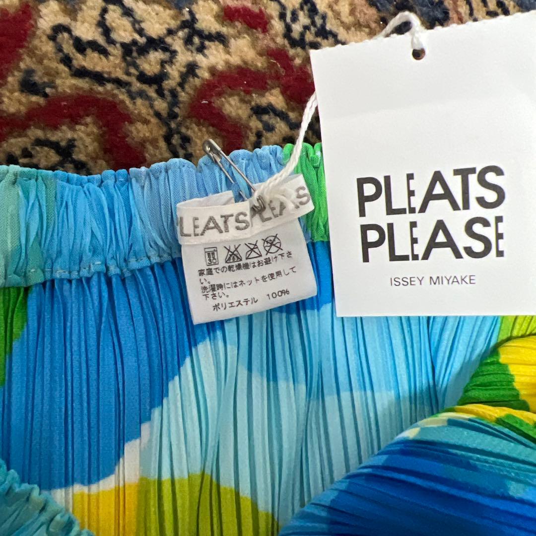 PLEATS PLEASE ISSEY MIYAKE 水玉二重重ねスカート