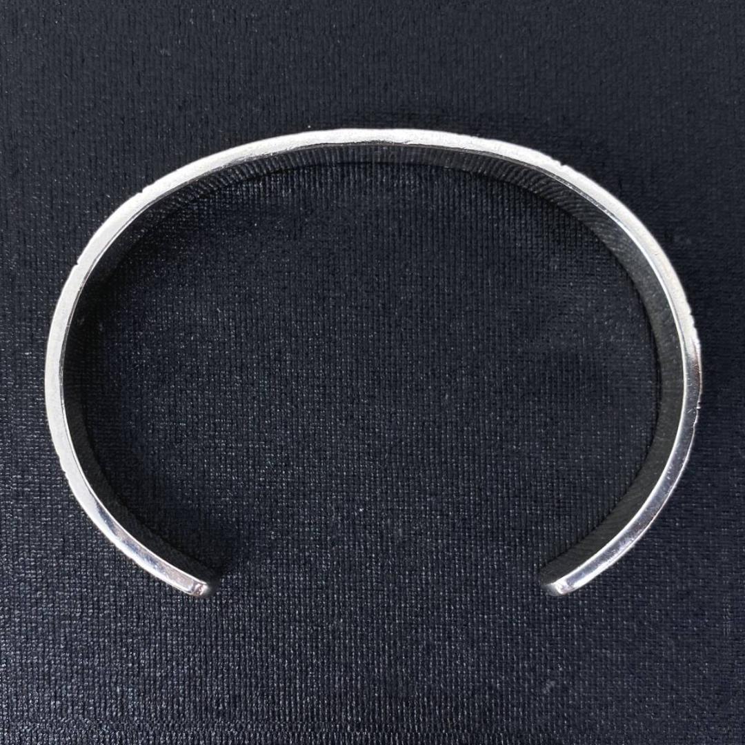 一点物 あるじゃん K18 太陽 シルバー925 スタンプワーク バングル