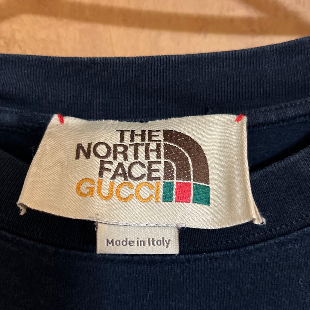 GUCCI×THE NORTH FACE Tシャツ XS ブラック