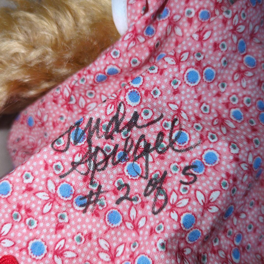 テディベア　リンダ・シュピーゲル　スージー　スクールガール　サイン入り　５体限定