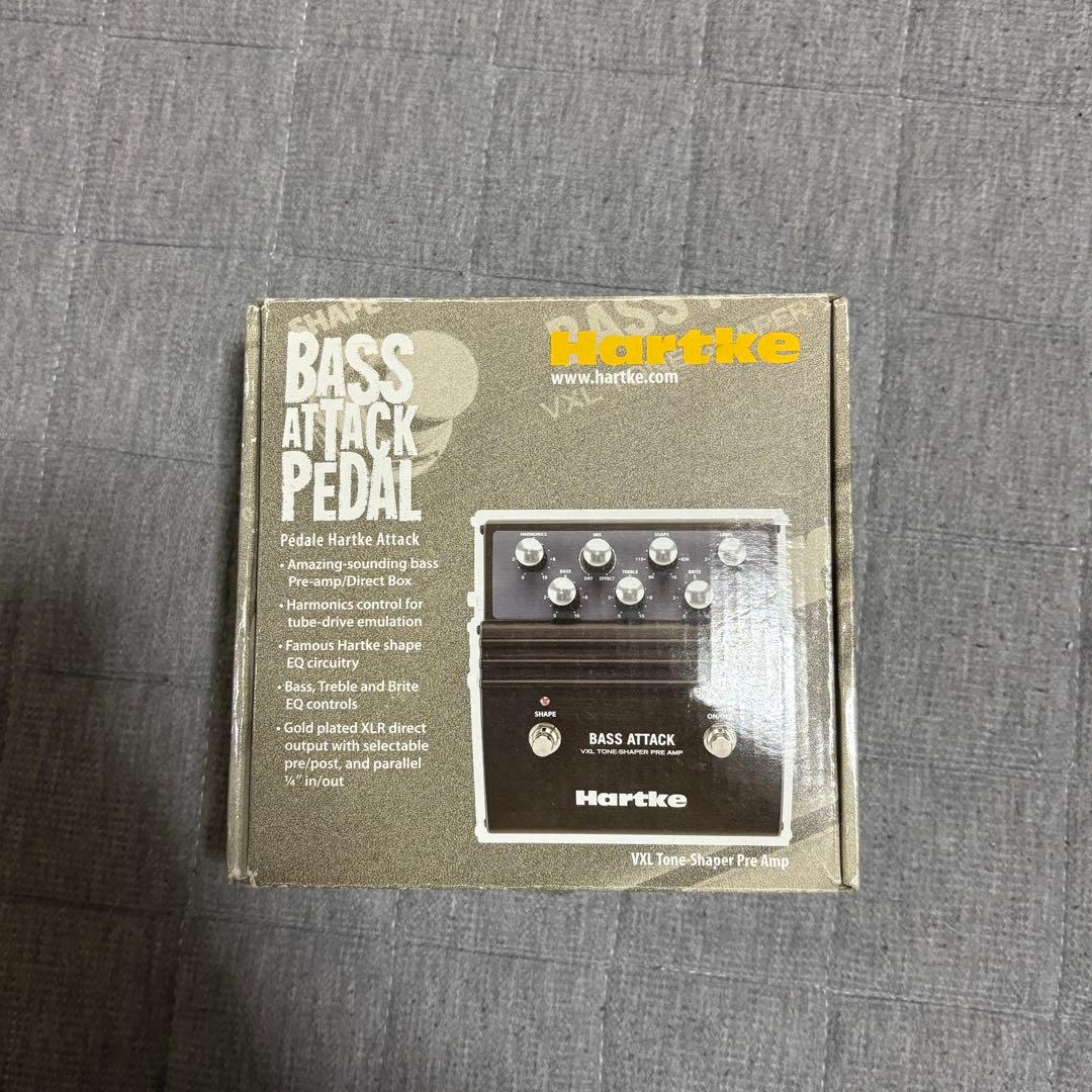 Hartke BASS ATTACK PEDAL 箱付属 プリアンプ DI