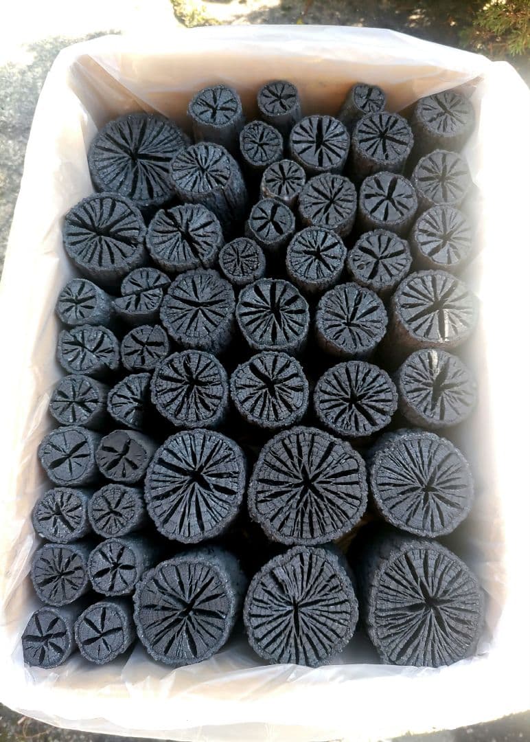 ちーちゃん【愛媛産】クヌギ炉用茶道炭×2箱