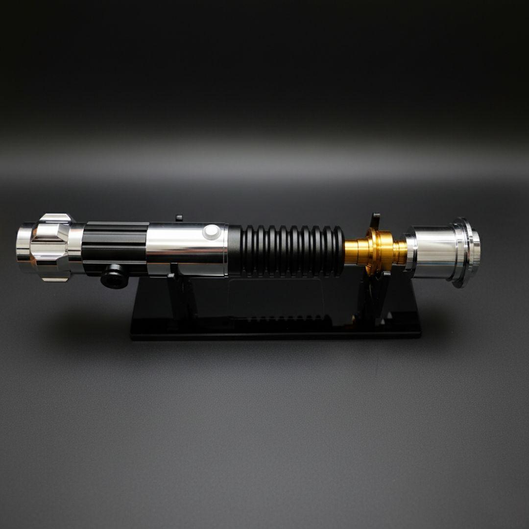 カスタムライトセーバー　新品　オビワン　EP3　スターウォーズ　スタンド付き