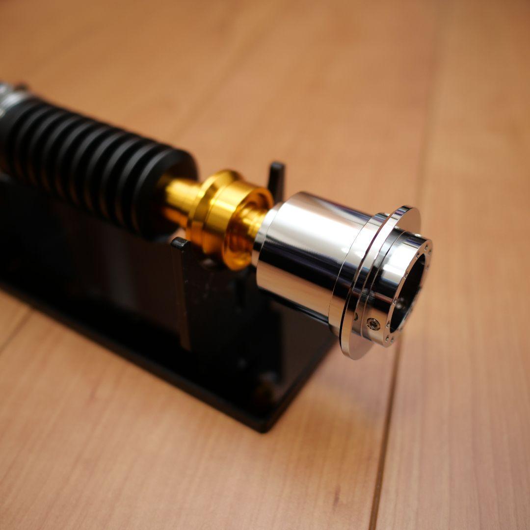 カスタムライトセーバー　新品　オビワン　EP3　スターウォーズ　スタンド付き