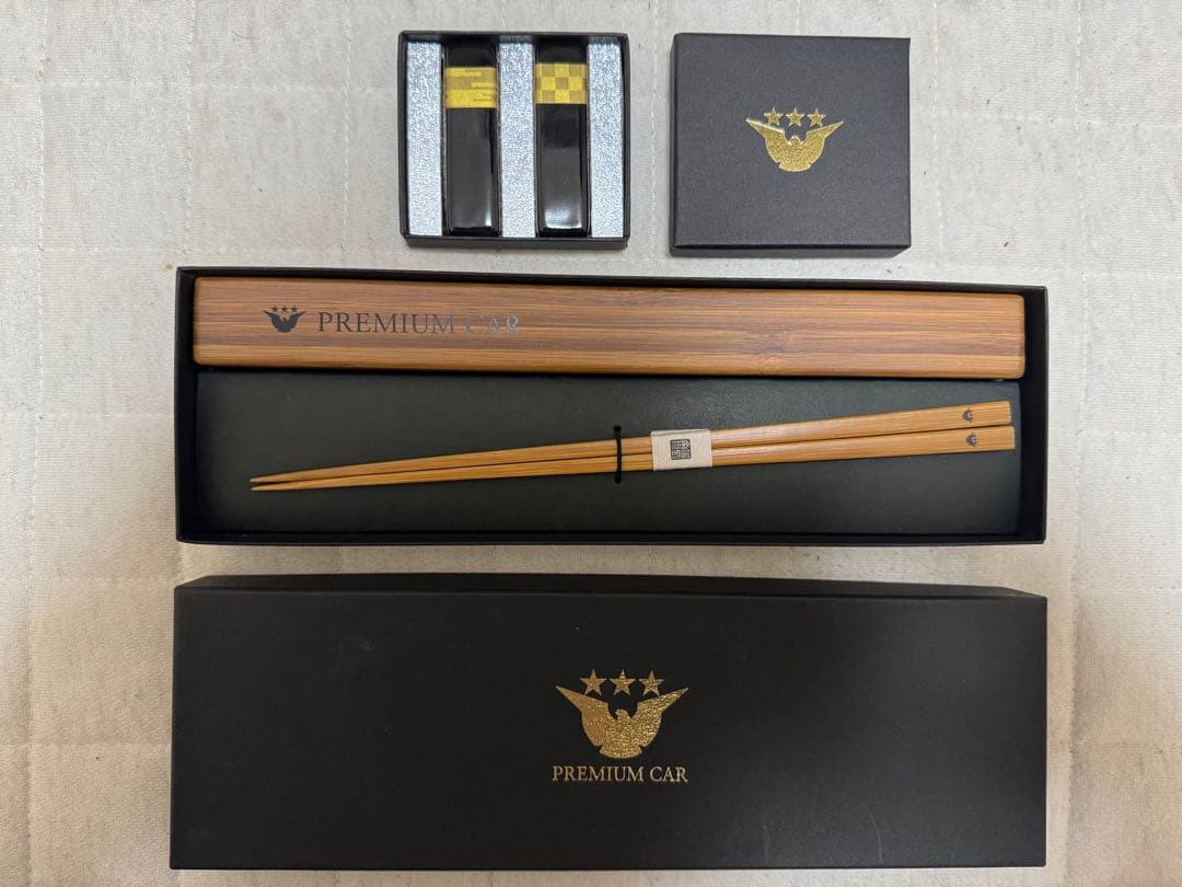 【レア】【入手困難】京阪 PREMIUM CAR 箸・箸置きセット