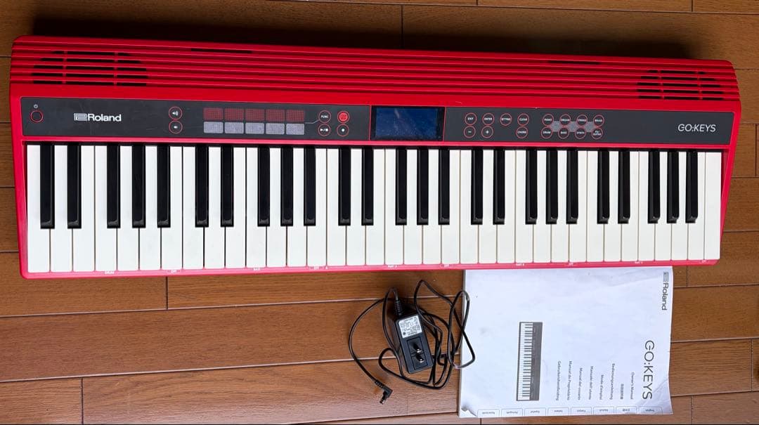 Roland GO:KEYS レッド キーボード
