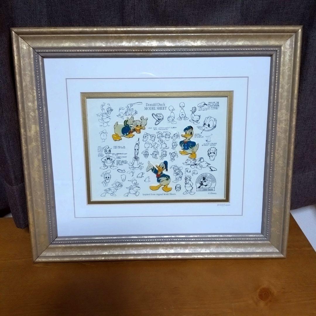Disney ダック 限定版アート 2038/7500