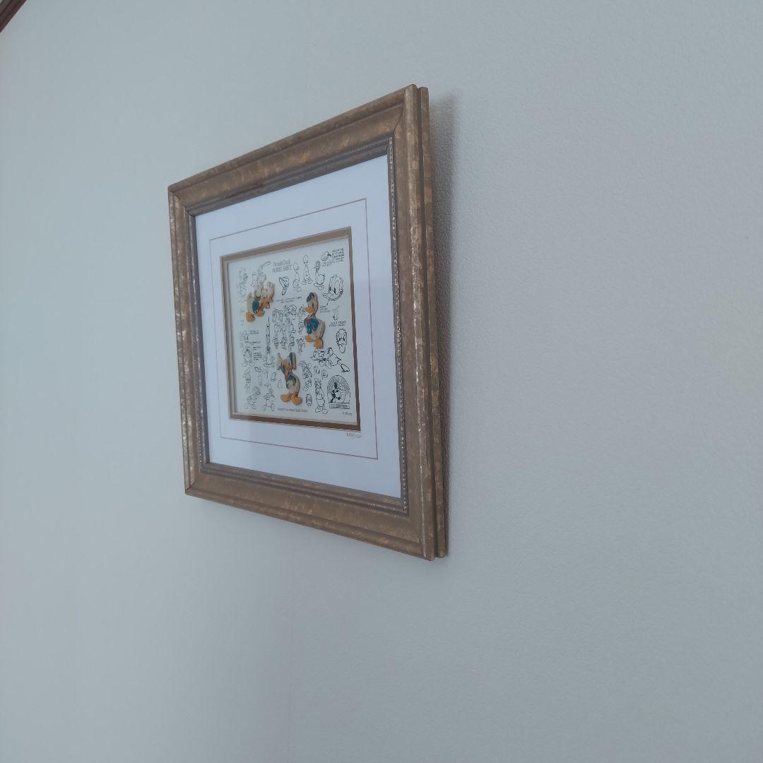 Disney ダック 限定版アート 2038/7500