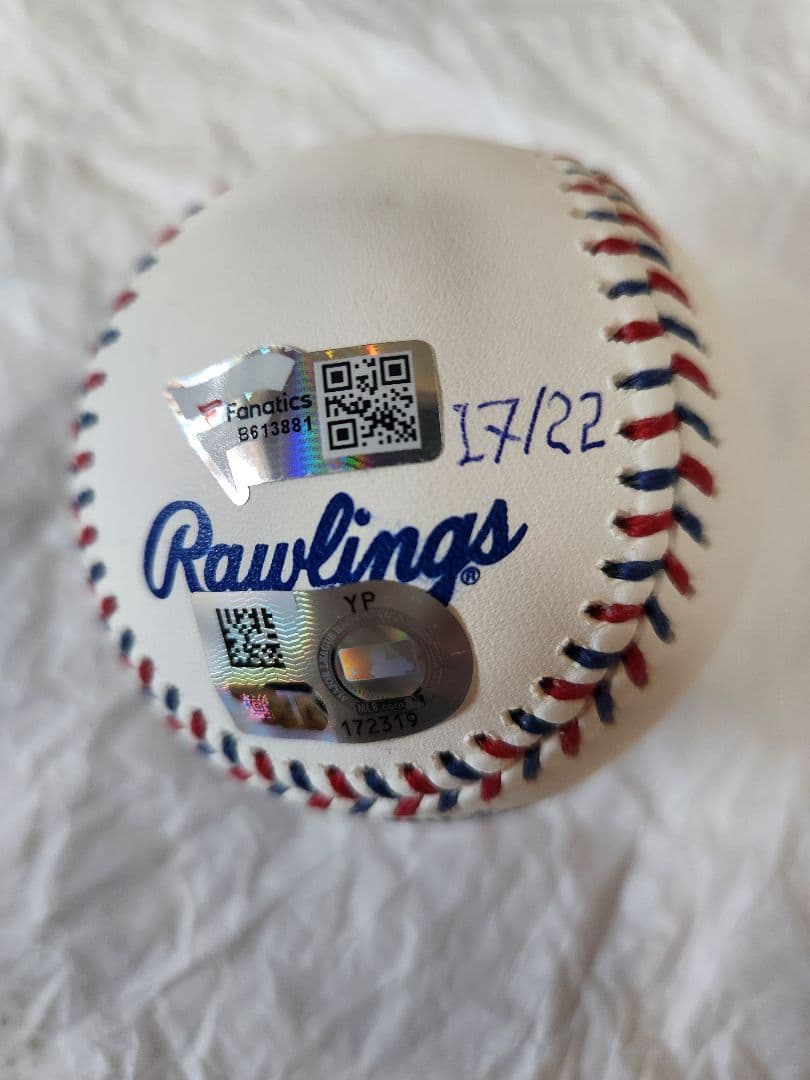 大谷翔平 2022年MLBオールスター 直筆サインボール【世界限定22個】