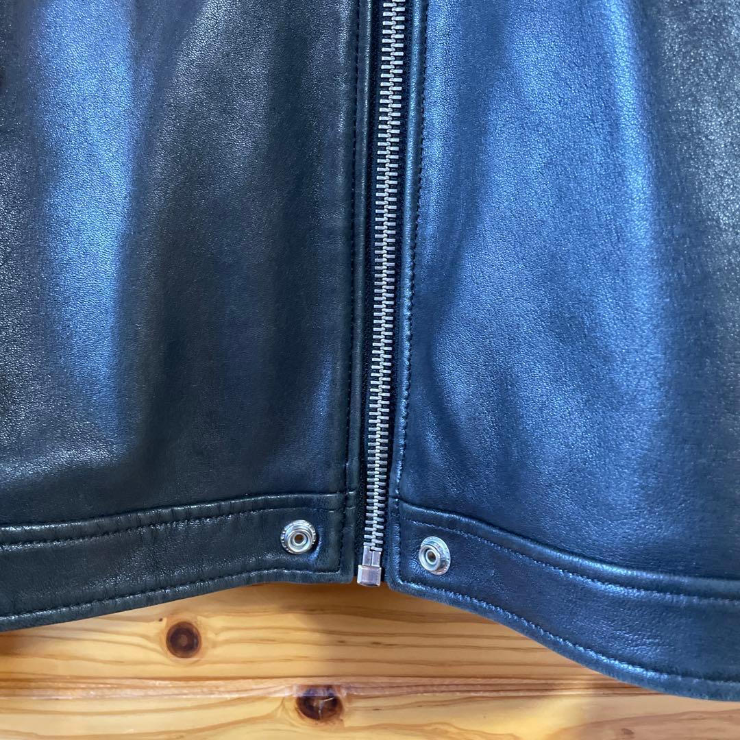 ディーゼル　ライダース　羊革　L