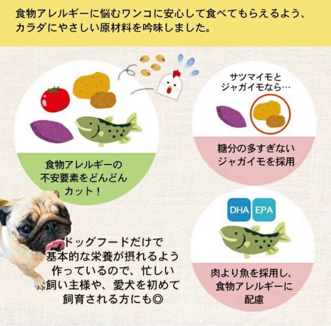 ネイティブドッグプレミアムフィッシュ 低アレルゲン　未開封3袋9kg＋おまけあり