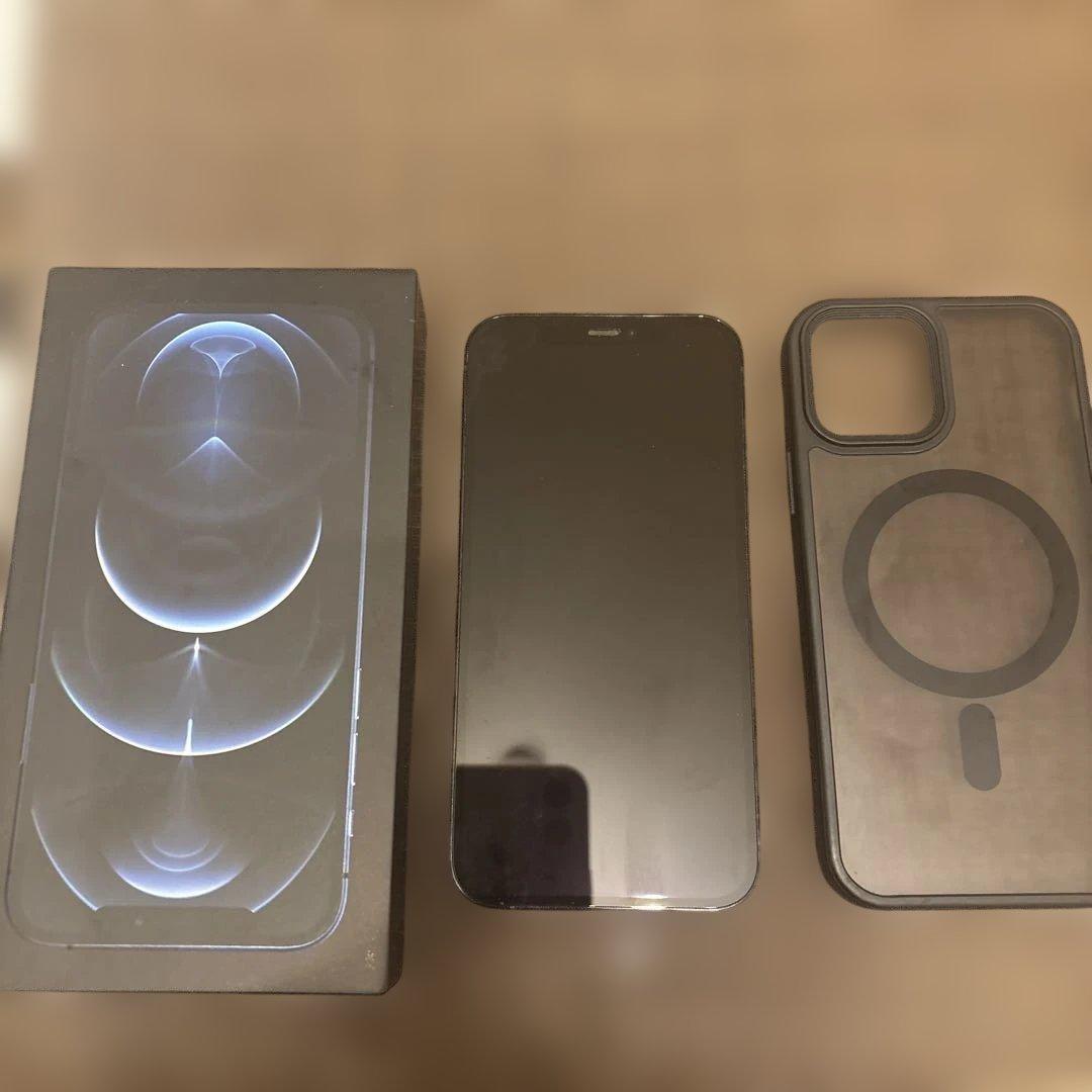 12日限定Apple iPhone 12 Pro パシフィックブルー箱ケース付き