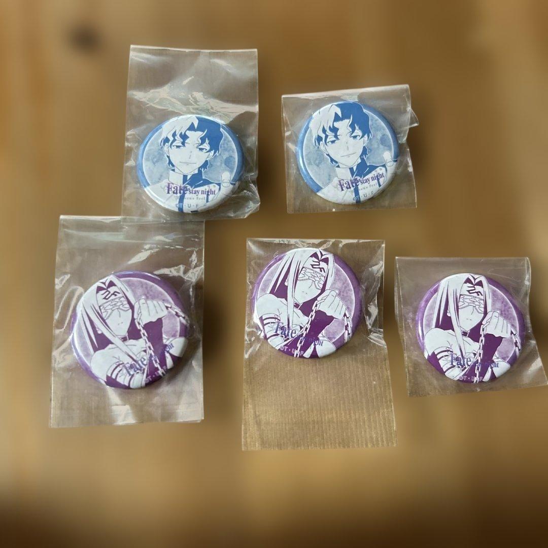 fate/stay night HF ufotable cafeくじ引き缶バッジ