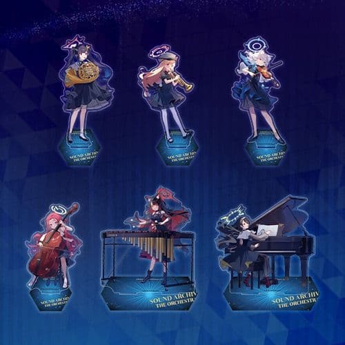 【韓国限定】ブルーアーカイブ サウンドアーカイブ【全種】アクリルスタンド