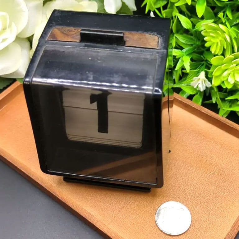 パークシャーマン デスクカレンダー ヴィンテージ レトロ 日付のみ