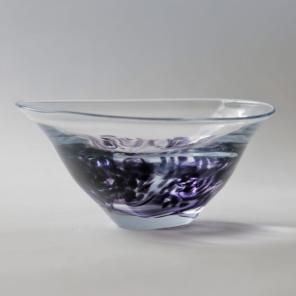 美品 ガラス 茶碗 抹茶椀 茶道具 工芸ガラス ガラスオブジェ