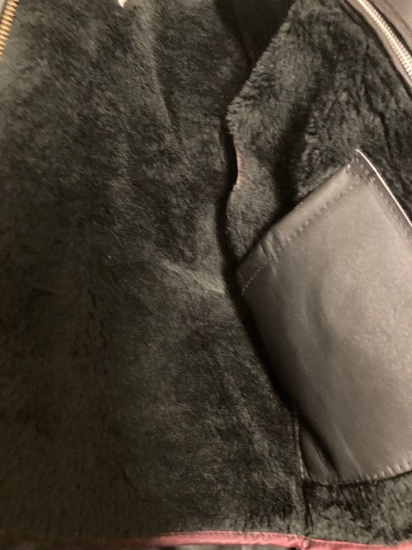 ゆうこりん【極美品】Schott 643Eレザージャケット38