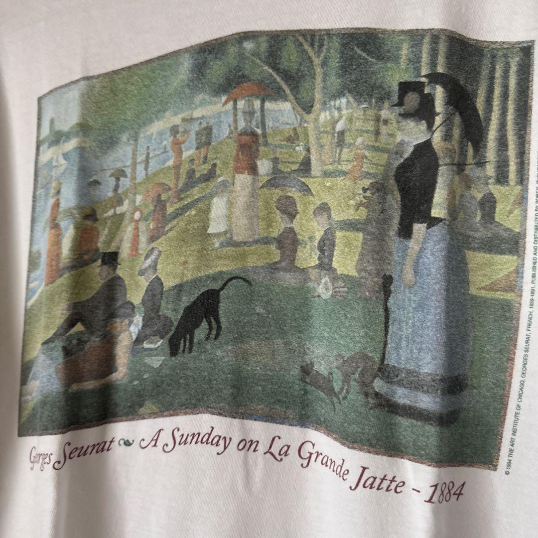 90s es Seurat アートTシャツ