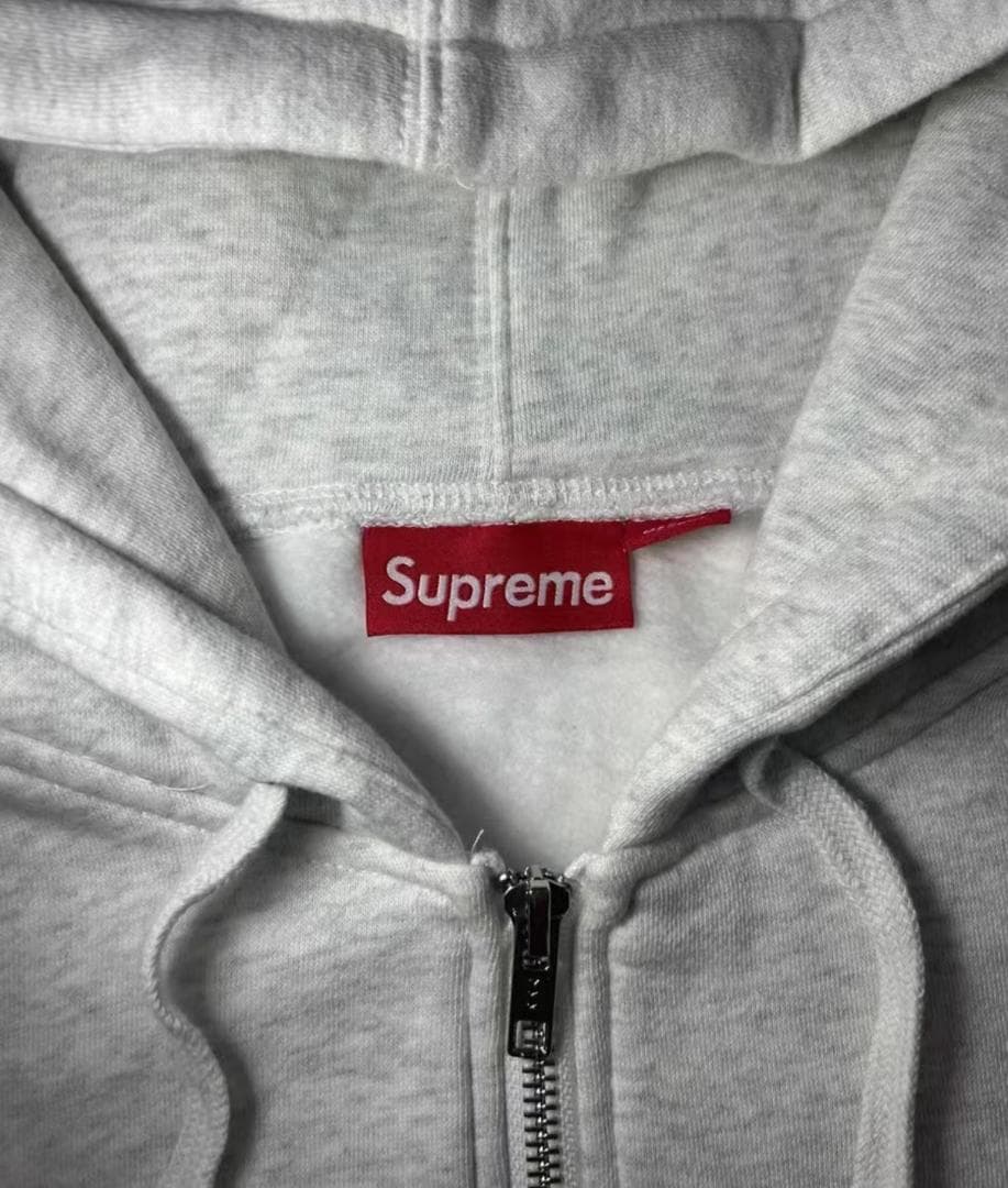 Supreme スモールボックスロゴ ジップアップ フーディー