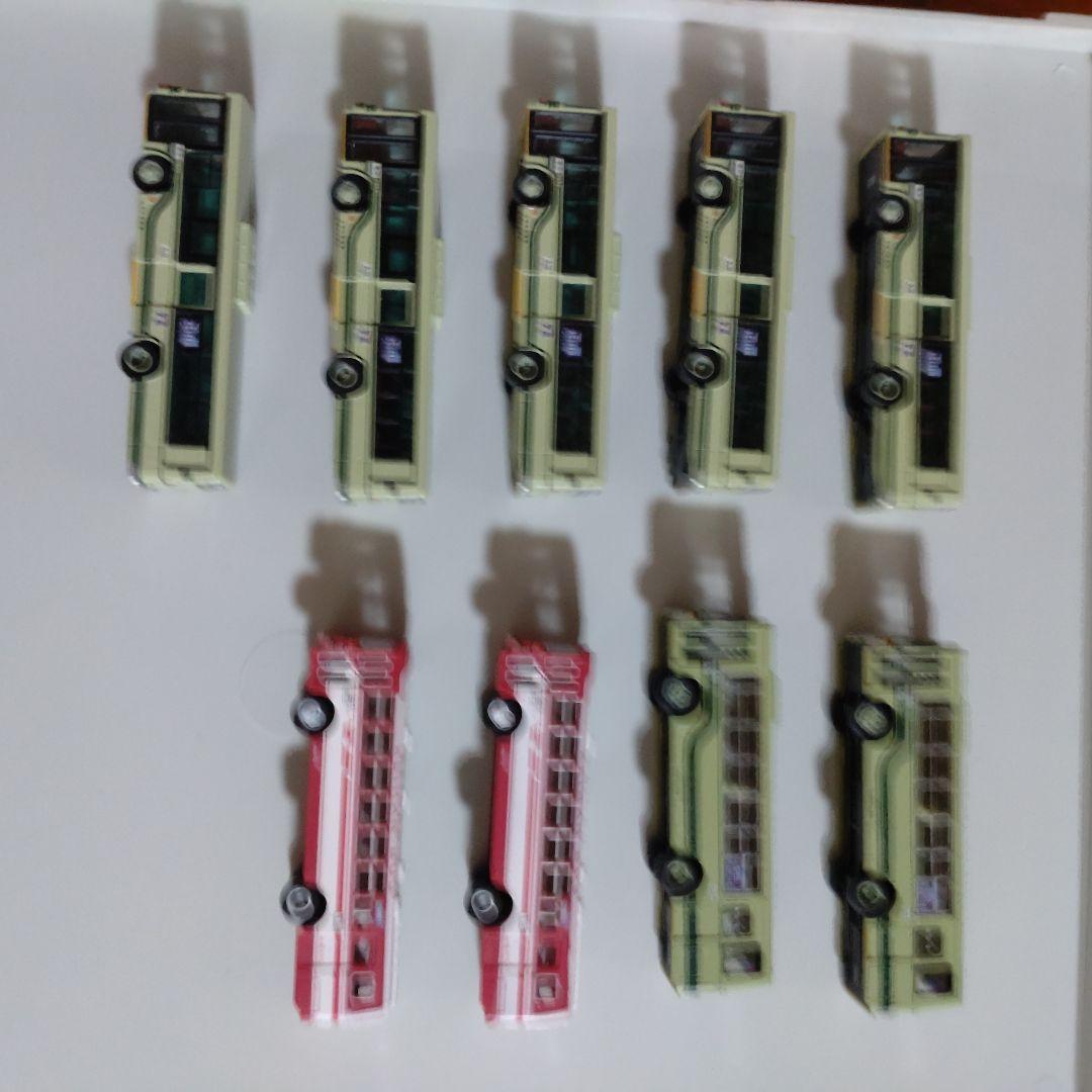 第4弾京阪　京都市営　三菱エアロスター１７台数バスコレ３弾日野２台ボンネット１台