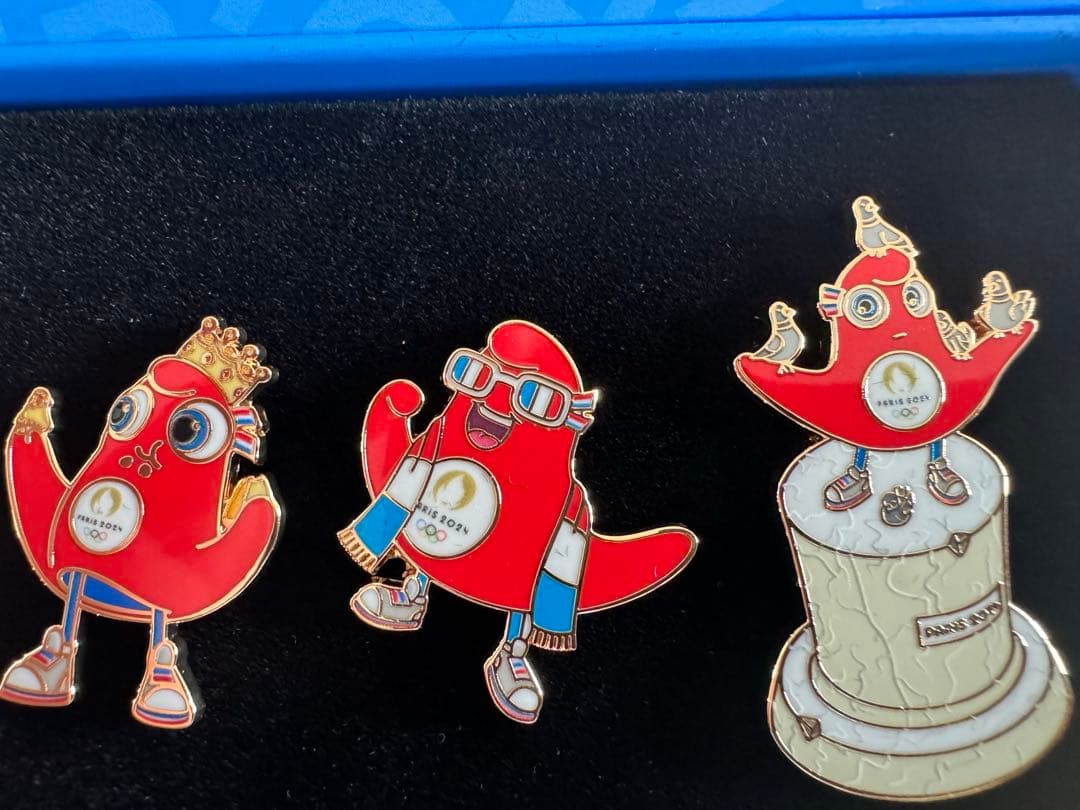 パリ　オリンピック　ピンバッジ  フランス印象シリーズ