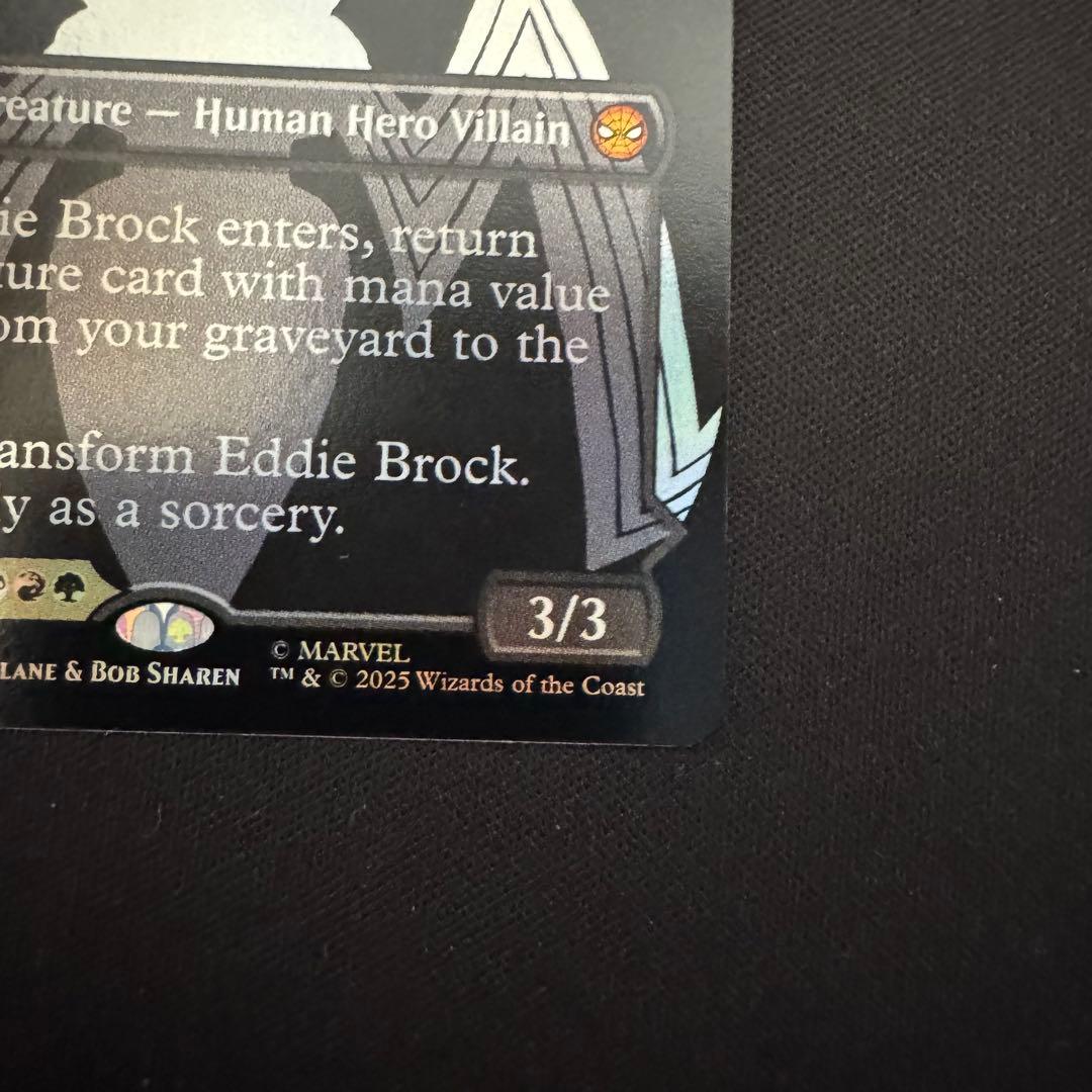 MTG エディ・ブロック/リーサル・プロテクター、ヴェノム ボーダーレスFoil