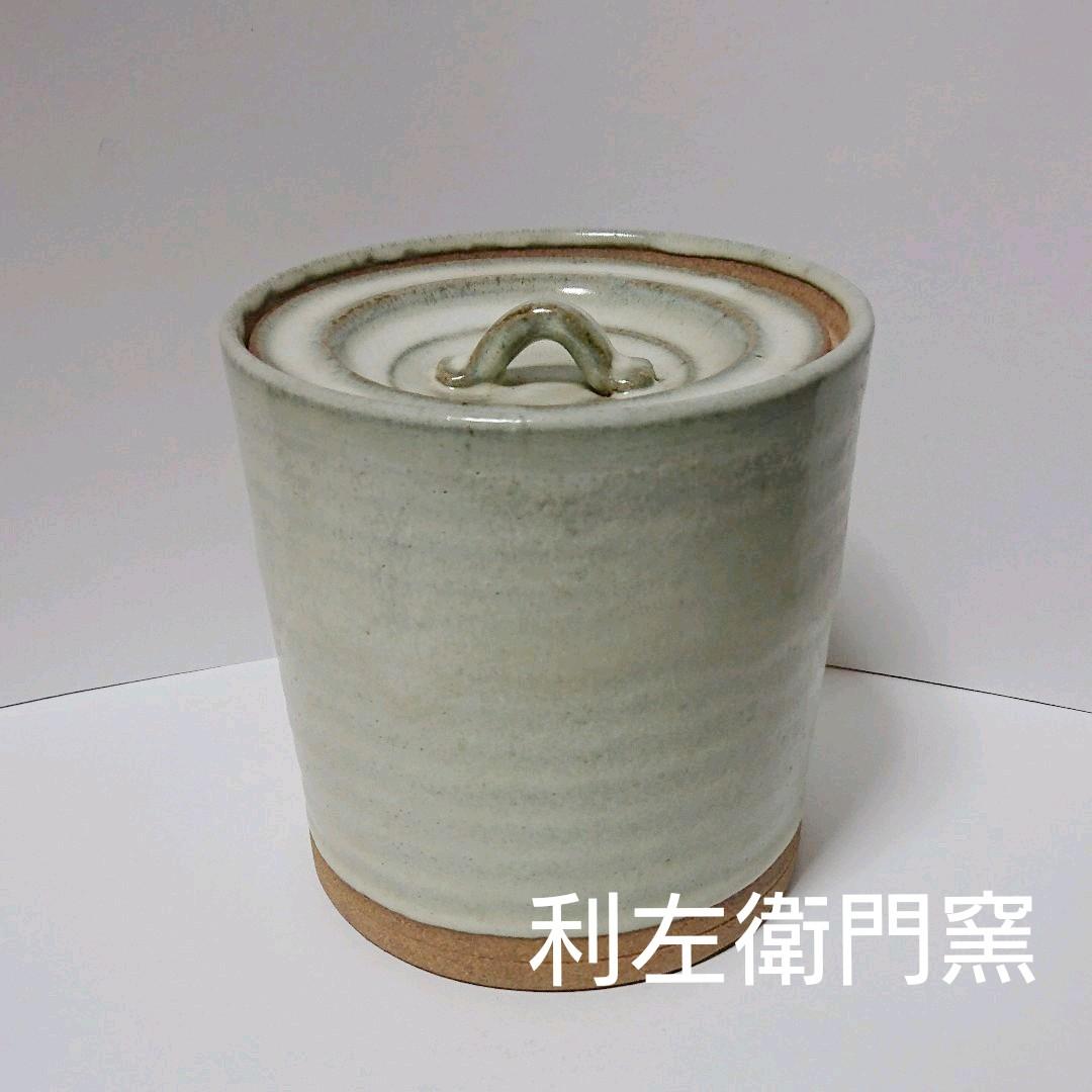 茶道具 水指 利左衛門窯