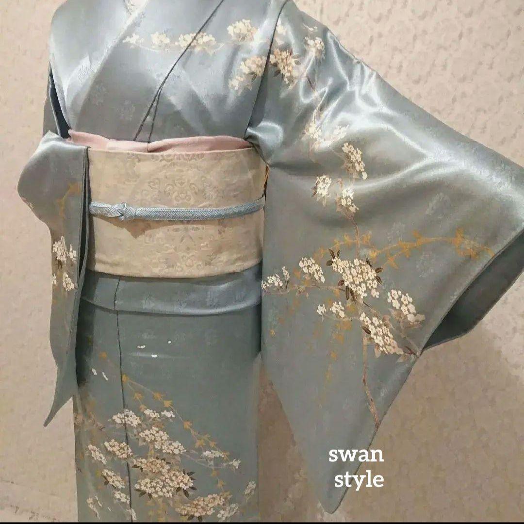 正絹 訪問着 4点 フルセット 入学式 卒業式 結婚式 お宮参り 七五三