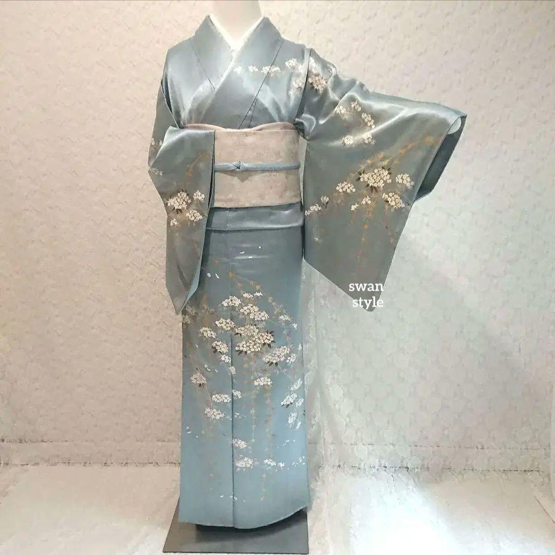 正絹 訪問着 4点 フルセット 入学式 卒業式 結婚式 お宮参り 七五三