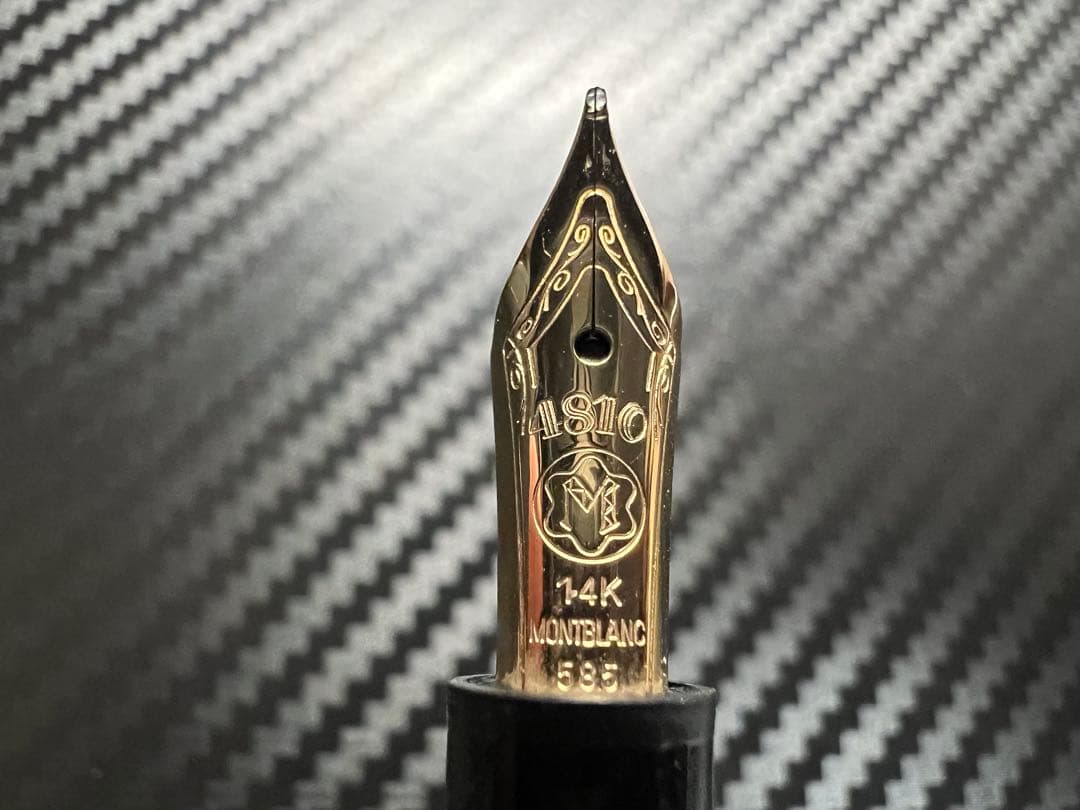 モンブラン 万年筆 極美品 114 モーツァルト ブラック F