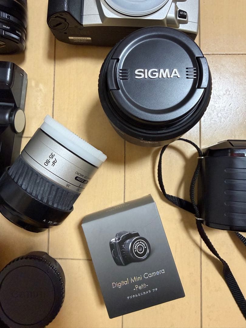 Canon Minolta フォーカスカメラ SIGMAレンズ 一眼レンズ