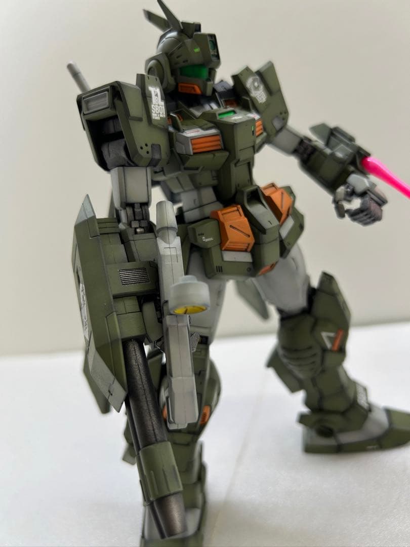年末セール ガンプラMGストームブリンガーFA 全塗装完成品