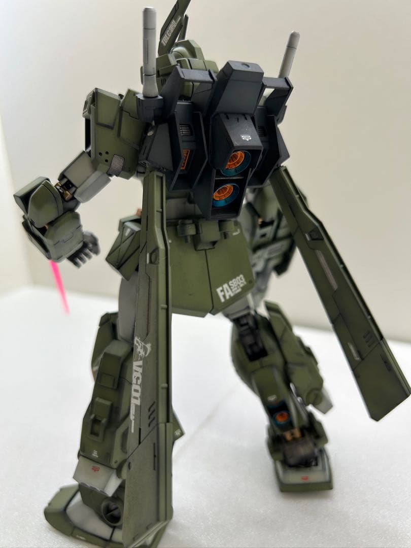 年末セール ガンプラMGストームブリンガーFA 全塗装完成品