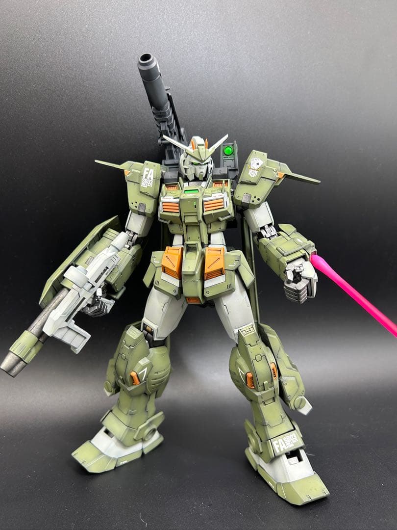 年末セール ガンプラMGストームブリンガーFA 全塗装完成品