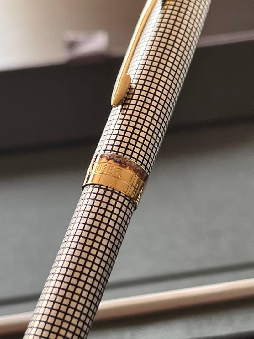 パーカー ソネット シズレ スターリングシルバー GT ボールペン